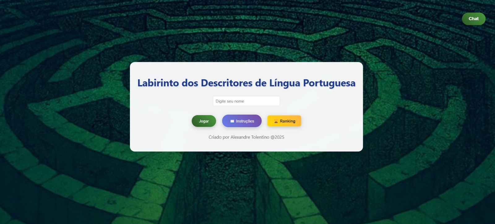 Labirinto dos Descritores de Língua Portuguesa
